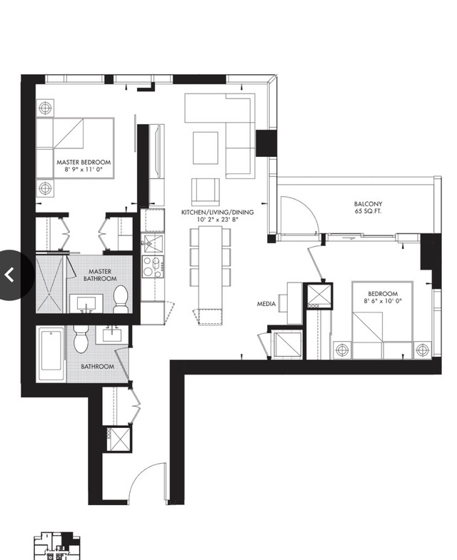 2 bedrooms 2 baths house For Sale By Owner in Toronto Ontario