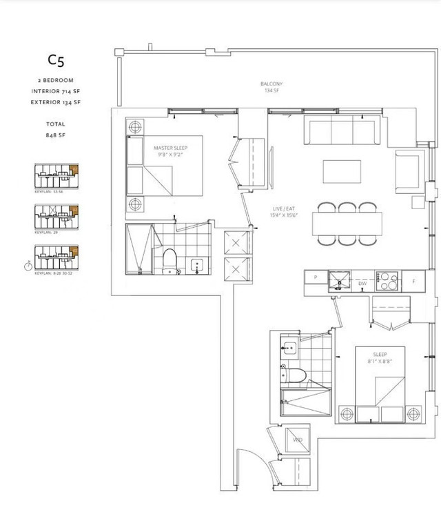 2 bedrooms 2 baths house For Sale By Owner in Oakville Ontario