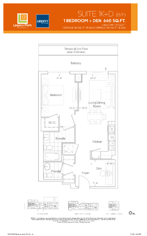 1 + Den bedrooms 2 baths house For Sale By Owner in Toronto Ontario