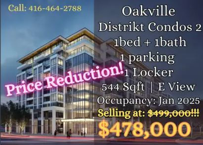 1 bedrooms 1 baths house For Sale By Owner in Oakville Ontario