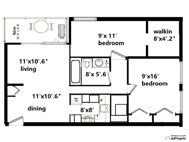 2 bedrooms 1 baths Condo For Sale By Owner in Gatineau Quebec