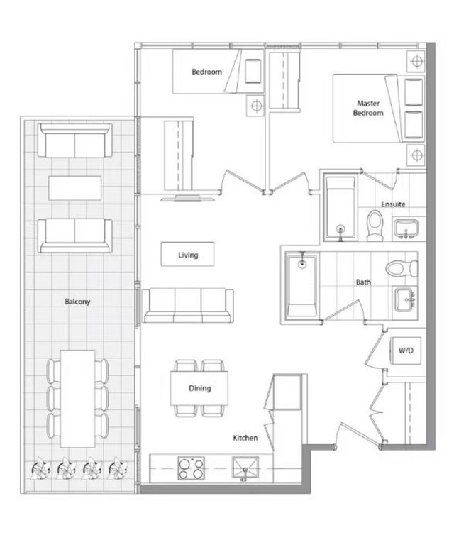 2 bedrooms 2 baths house For Sale By Owner in Toronto Ontario