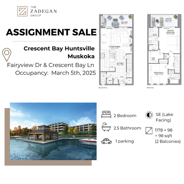 2 bedrooms 2.5 baths house For Sale By Owner in Toronto Ontario