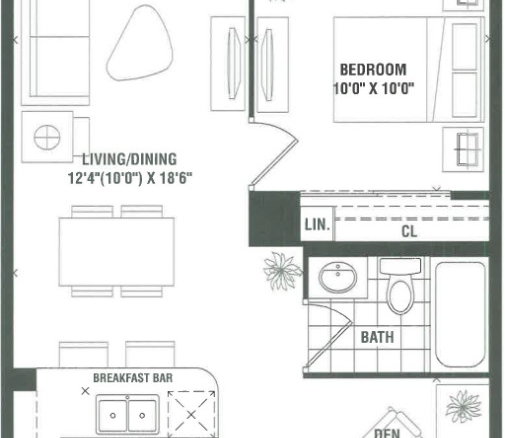 1 + Den bedrooms 1 baths house For Sale By Owner in Brampton Ontario