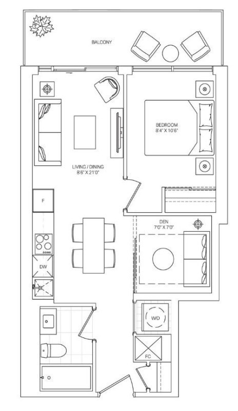 1 + Den bedrooms 1 baths house For Sale By Owner in Scarborough Ontario