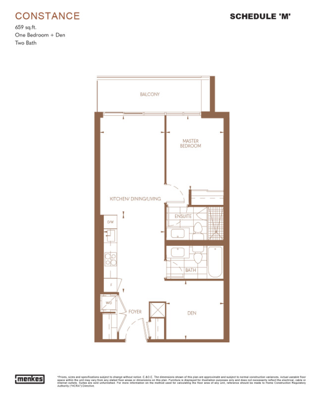 1 + Den bedrooms 2 baths house For Sale By Owner in Toronto Ontario