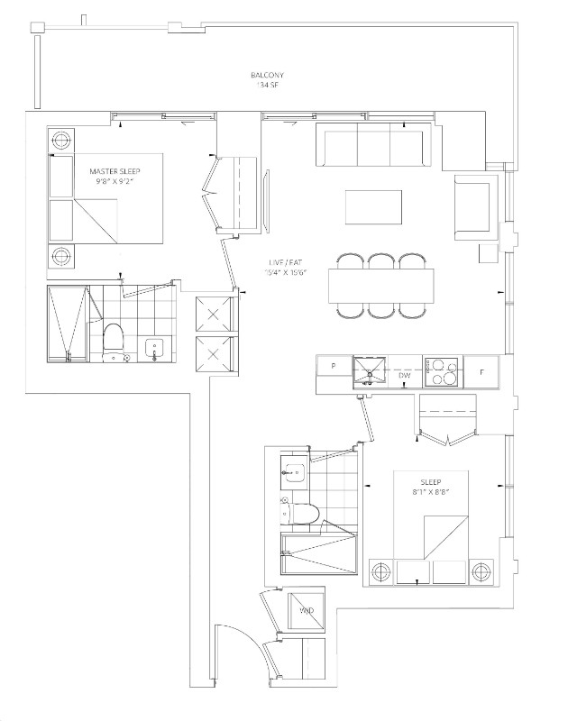2 bedrooms 2 baths house For Sale By Owner in Etobicoke Ontario