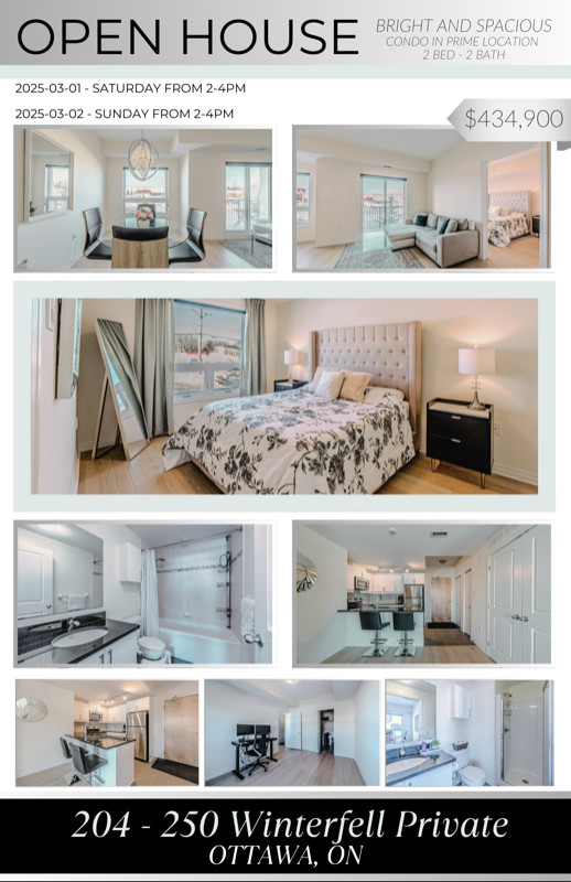 2 bedrooms 2 baths house For Sale By Owner in Ottawa Ontario